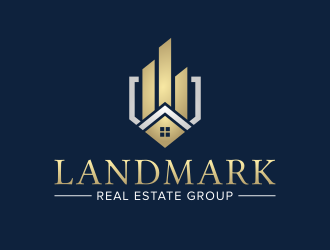 Landmark Real Estate Group logo design by Dakon