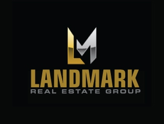 Landmark Real Estate Group logo design by AamirKhan