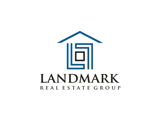 Landmark Real Estate Group logo design by R-art