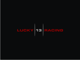 Lucky 13 Racing logo design by logitec