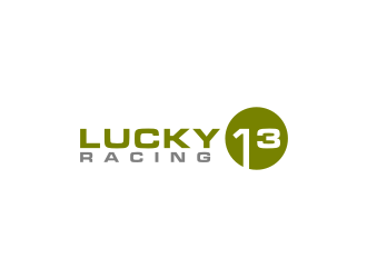 Lucky 13 Racing logo design by bricton