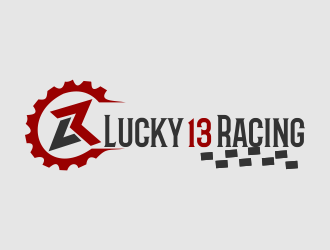 Lucky 13 Racing logo design by fasto99