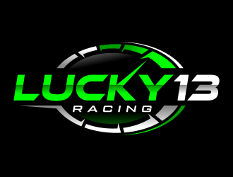Lucky 13 Racing logo design by ingepro
