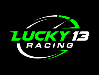 Lucky 13 Racing logo design by ingepro