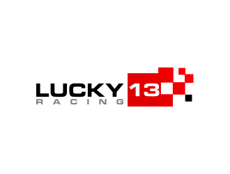 Lucky 13 Racing logo design by creator_studios