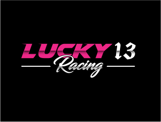 Lucky 13 Racing logo design by evdesign