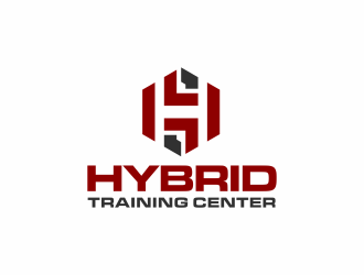 Hybrid Training Center logo design by ammad