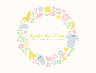 Kiddos Fun Zone Child Development Center logo design by czars