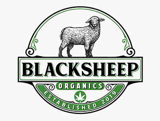 Blacksheep Organics logo design by Optimus