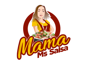 Mama Ms Salsa logo design by YONK