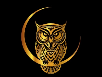 Golden Owl Bookshop  logo design by jaize