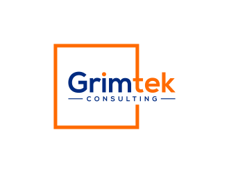 Grimtek Consulting logo design by ubai popi