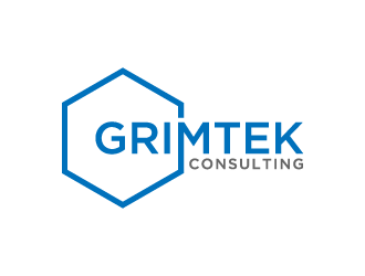 Grimtek Consulting logo design by denfransko