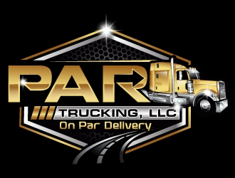 PAR Trucking, LLC logo design by Suvendu