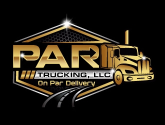PAR Trucking, LLC logo design by Suvendu