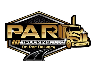 PAR Trucking, LLC logo design by Suvendu