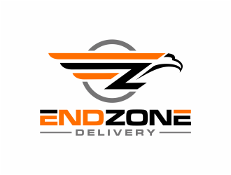 End Zone Delivery (focus in EZ) logo design by mutafailan