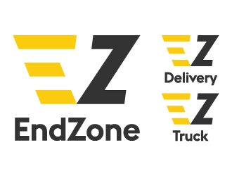 End Zone Delivery (focus in EZ) logo design by Migrade