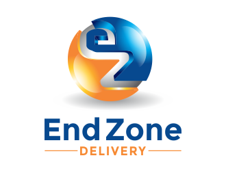 End Zone Delivery (focus in EZ) logo design by Girly