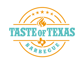 Taste of Texas Barbecue logo design by kunejo