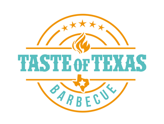 Taste of Texas Barbecue logo design by kunejo