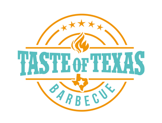 Taste of Texas Barbecue logo design by kunejo