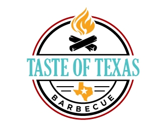 Taste of Texas Barbecue logo design by cybil