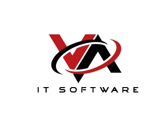 VA It Software logo design by NikoLai