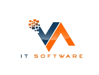 VA It Software logo design by NikoLai