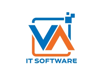 VA It Software logo design by jaize