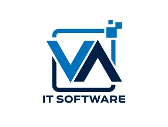 VA It Software logo design by jaize
