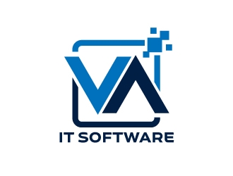 VA It Software logo design by jaize