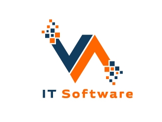 VA It Software logo design by NikoLai