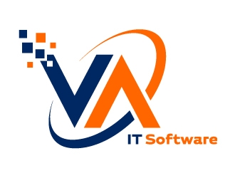 VA It Software logo design by kgcreative