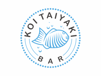 KOI TAIYAKI BAR logo design by mutafailan