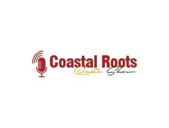 Coastal Roots Radio Show logo design by Dianasari
