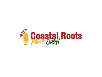 Coastal Roots Radio Show logo design by Dianasari