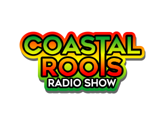 Coastal Roots Radio Show logo design by done