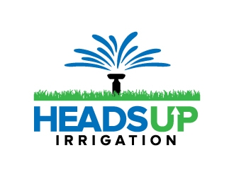 Headsup Irrigation Logo Design 48hourslogo Com