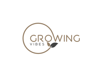 Growing Vibes logo design by bricton