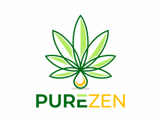 Pure Zen logo design by mutafailan