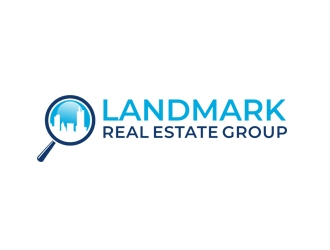Landmark Real Estate Group logo design by Kebrra