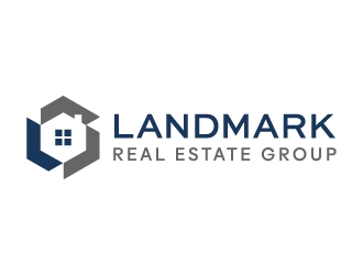 Landmark Real Estate Group logo design by akilis13