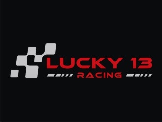 Lucky 13 Racing logo design by sabyan