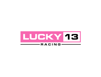 Lucky 13 Racing logo design by johana