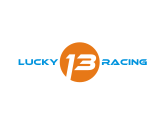 Lucky 13 Racing logo design by cintya