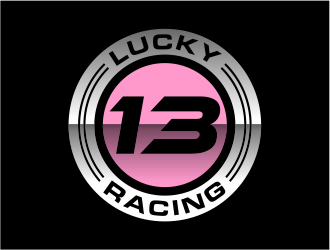 Lucky 13 Racing logo design by cintoko