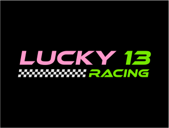 Lucky 13 Racing logo design by cintoko