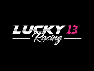 Lucky 13 Racing logo design by evdesign