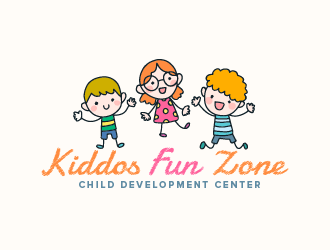 Kiddos Fun Zone Child Development Center logo design by czars